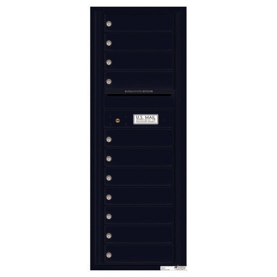 11 Tenant Doors with Outgoing Mail Compartment - 4C Wall Mount 13 - High Mailboxes - 4C13S - 11 - Select Commercial Mailboxes