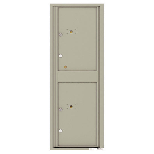 2 Parcel Doors Unit - 4C Wall Mount 13 - High - 4C13S - 2P - Select Commercial Mailboxes