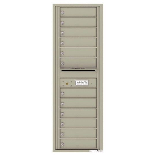 12 Tenant Doors with Outgoing Mail Compartment - 4C Wall Mount 14 - High Mailboxes - 4C14S - 12 - Select Commercial Mailboxes