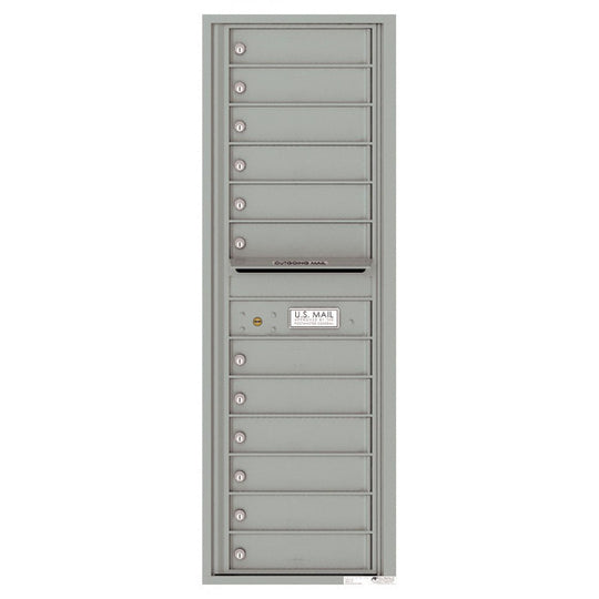 12 Tenant Doors with Outgoing Mail Compartment - 4C Wall Mount 14 - High Mailboxes - 4C14S - 12 - Select Commercial Mailboxes