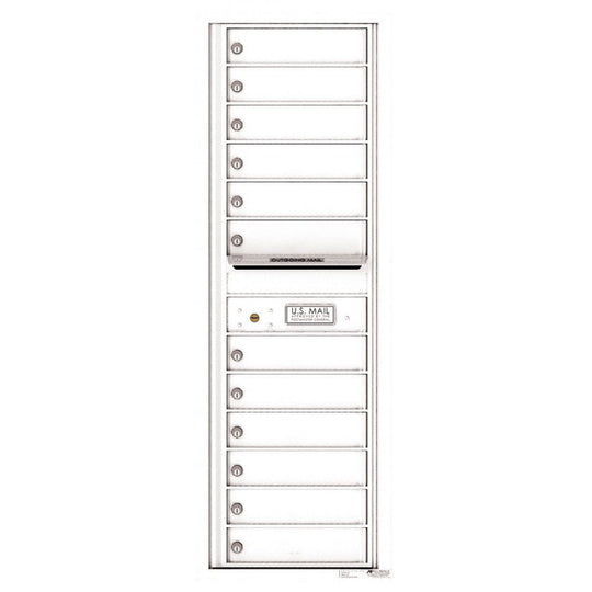 12 Tenant Doors with Outgoing Mail Compartment - 4C Wall Mount 14 - High Mailboxes - 4C14S - 12 - Select Commercial Mailboxes