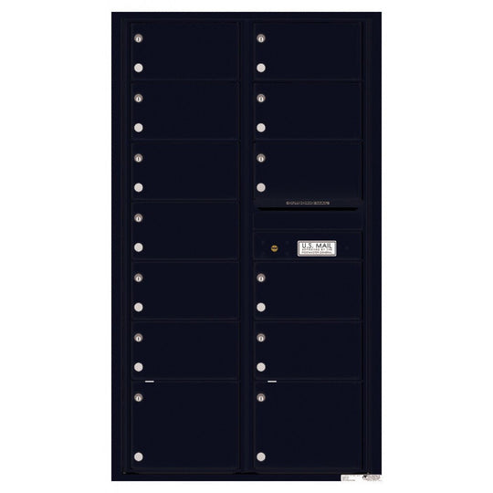 13 Oversized Tenant Doors and Outgoing Mail Compartment - 4C Wall Mount 15 - High Mailboxes - 4C15D - 13 - Select Commercial Mailboxes