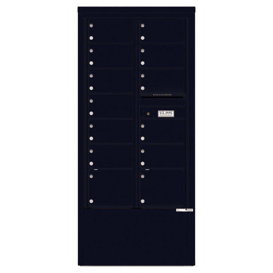 13 Tenant Doors and Outgoing Mail Compartment - 4C Depot Mailbox Module - 4C15D - 13 - D - Select Commercial Mailboxes