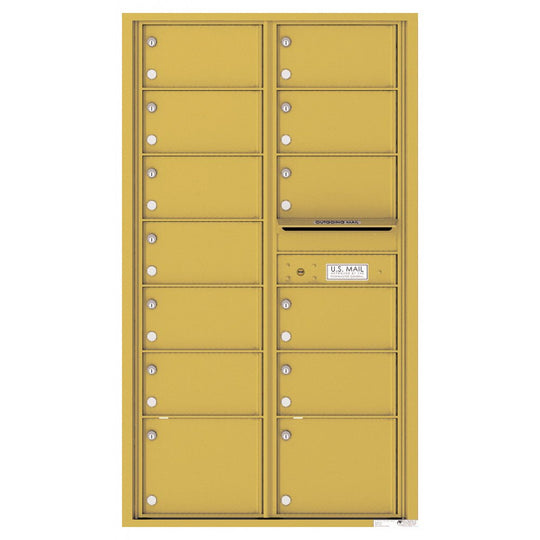 13 Oversized Tenant Doors and Outgoing Mail Compartment - 4C Wall Mount 15 - High Mailboxes - 4C15D - 13 - Select Commercial Mailboxes