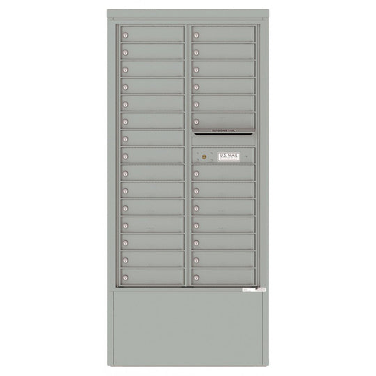 28 Tenant Doors and Outgoing Mail Compartment - 4C Depot Mailbox Module - 4C15D - 28 - D - Select Commercial Mailboxes