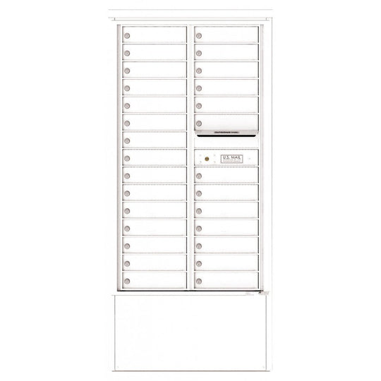 28 Tenant Doors and Outgoing Mail Compartment - 4C Depot Mailbox Module - 4C15D - 28 - D - Select Commercial Mailboxes
