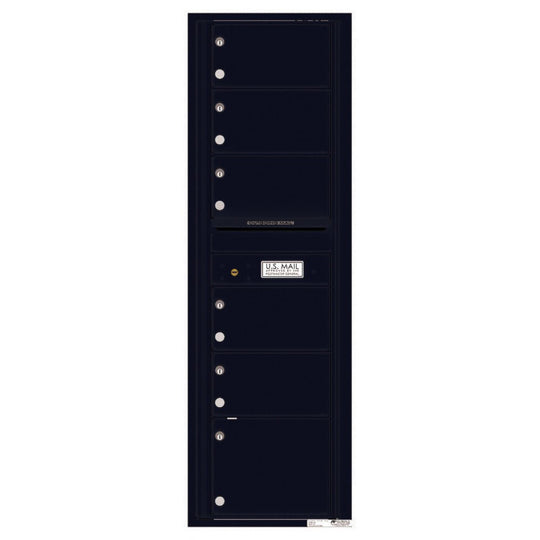 6 Oversized Tenant Doors with Outgoing Mail Compartment - 4C Wall Mount 15 - High Mailboxes - 4C15S - 06 - Select Commercial Mailboxes