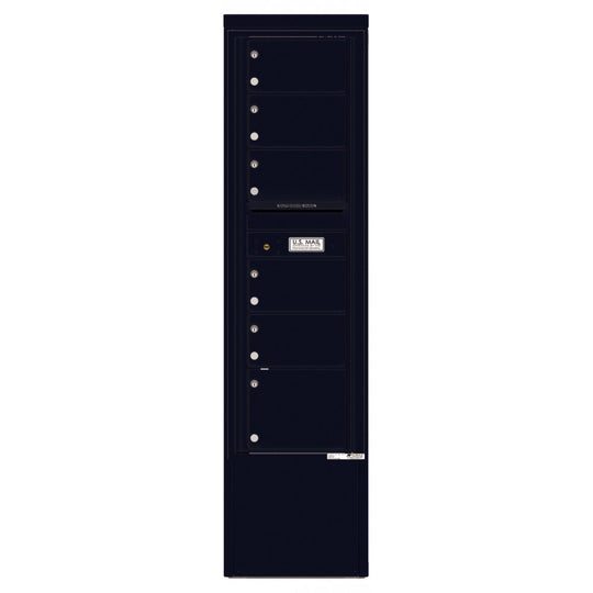 6 Tenant Doors and Outgoing Mail Compartment - 4C Depot Mailbox Module - 4C15S - 06 - D - Select Commercial Mailboxes