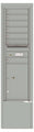 7 Tenant Doors with 1 Parcel Locker and Outgoing Mail Compartment - 4C Depot Mailbox Module - 4C15S-07-D