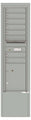 8 Tenant Doors with 1 Parcel Locker and Outgoing Mail Compartment - 4C Depot Mailbox Module - 4C15S-08-D