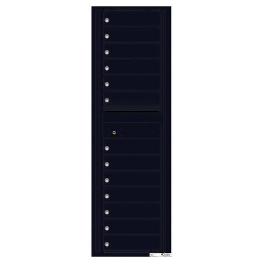13 Tenant Doors with Outgoing Mail Compartment - 4C Wall Mount 15 - High Mailboxes - 4C15S - 13 - Select Commercial Mailboxes
