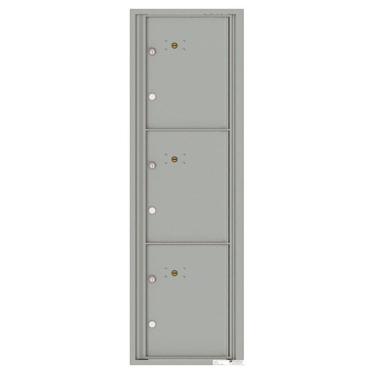 3 Parcel Doors Unit - 4C Wall Mount 15 - High - 4C15S - 3P - Select Commercial Mailboxes