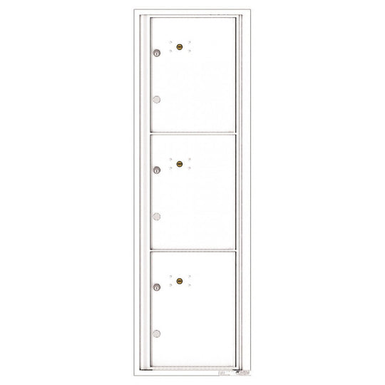 3 Parcel Doors Unit - 4C Wall Mount 15 - High - 4C15S - 3P - Select Commercial Mailboxes