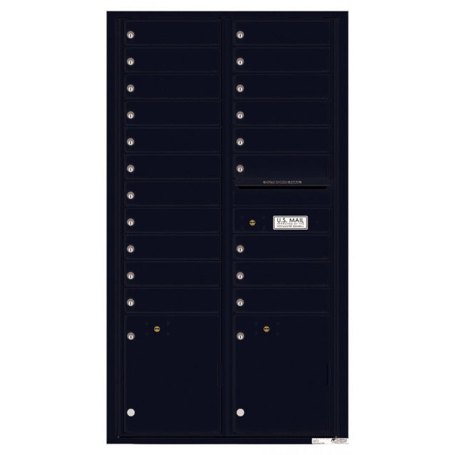 20 Tenant Doors with 2 Parcel Lockers and Outgoing Mail Compartment ...