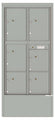 6 Parcel Lockers - 4C Depot Mailbox Module - 4C16D-6P-D