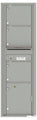 3 Oversized Tenant Doors with 1 Parcel Locker and Outgoing Mail Compartment - 4C Wall Mount Max Height Mailboxes - 4C16S-03