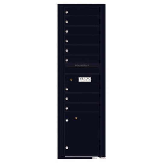 9 Tenant Doors with 1 Parcel Locker and Outgoing Mail Compartment - 4C Wall Mount Max Height Mailboxes - 4C16S - 09 - Select Commercial Mailboxes