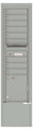 9 Tenant Doors with 1 Parcel Locker and Outgoing Mail Compartment - 4C Depot Mailbox Module - 4C16S-09-D