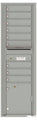 9 Tenant Doors with 1 Parcel Locker and Outgoing Mail Compartment - 4C Wall Mount Max Height Mailboxes - 4C16S-09
