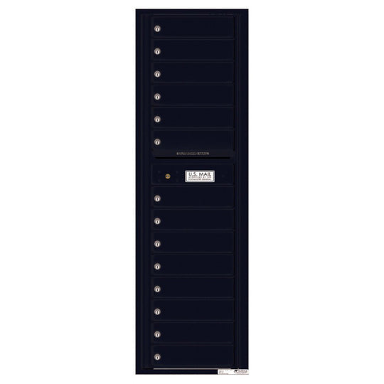 14 Tenant Doors with Outgoing Mail Compartment - 4C Wall Mount Max Height Mailboxes - 4C16S - 14 - Select Commercial Mailboxes