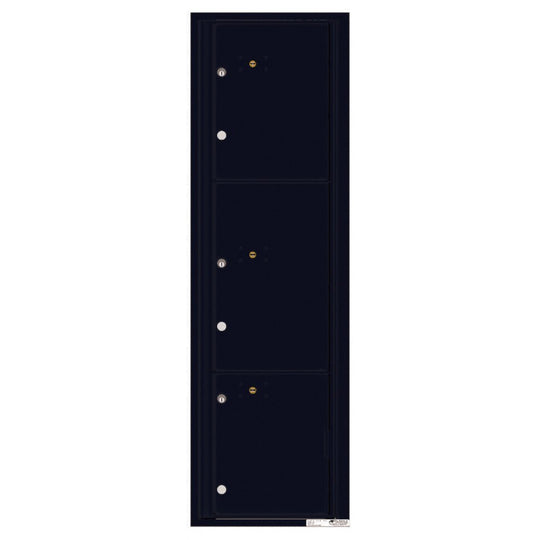 3 Parcel Doors Unit - 4C Wall Mount Max Height - 4C16S - 3P - Select Commercial Mailboxes