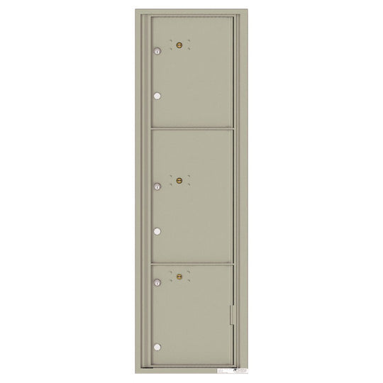 3 Parcel Doors Unit - 4C Wall Mount Max Height - 4C16S - 3P - Select Commercial Mailboxes