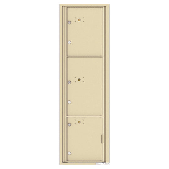 3 Parcel Doors Unit - 4C Wall Mount Max Height - 4C16S - 3P - Select Commercial Mailboxes