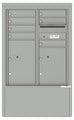 7 Tenant Doors with 2 Parcel Lockers and Outgoing Mail Compartment - 4C Depot Mailbox Module - 4CADD-07-D