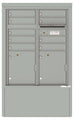 9 Tenant Doors with 2 Parcel Lockers and Outgoing Mail Compartment - 4C Depot Mailbox Module - 4CADD-09-D