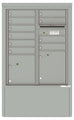 10 Tenant Doors with 2 Parcel Lockers and Outgoing Mail Compartment - 4C Depot Mailbox Module - 4CADD-10-D