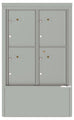 4 Parcel Lockers - 4C Depot Mailbox Module - 4CADD-4P-D