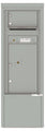1 Tenant Door with 1 Parcel Locker and Outgoing Mail Compartment - 4C Depot Mailbox Module - 4CADS-01-D