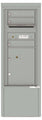 3 Tenant Doors with 1 Parcel Locker and Outgoing Mail Compartment - 4C Depot Mailbox Module - 4CADS-03-D