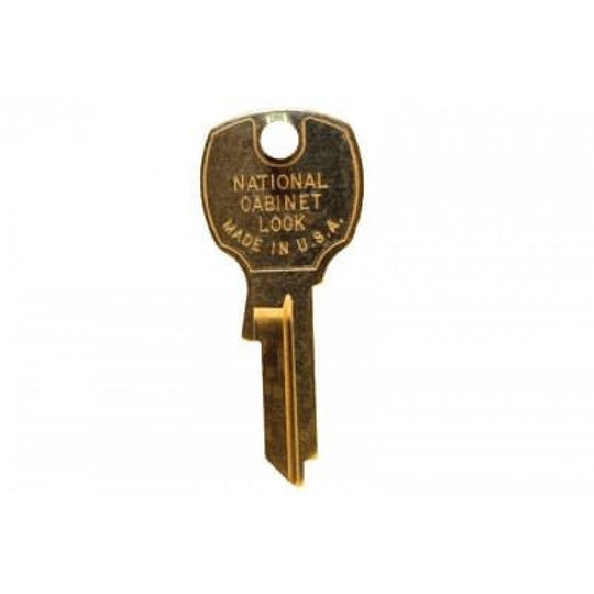 Key blank - Compx/National brand for K91910 lock WITH CODES 1000PS - 1999PS or 3000PS - 3999PS - 91512 - Select Commercial Mailboxes