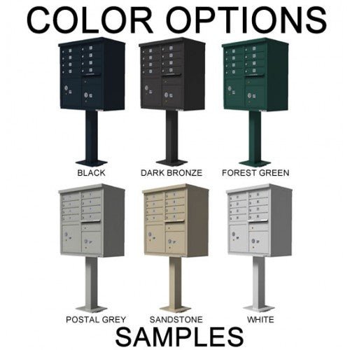 Florence 1590 - T1 commercial parcel locker, 2 package lockers - Select Commercial Mailboxes