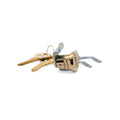 Compartment lock - Hudson brand lock with 2 keys - lock codes H4001-H5000 - K30809