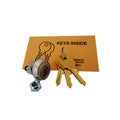 Compartment and Parcel Lock w/o Cam (includes clip) - Compx/National Brand w/3 keys - codes 1000ps-4999ps - K91910B
