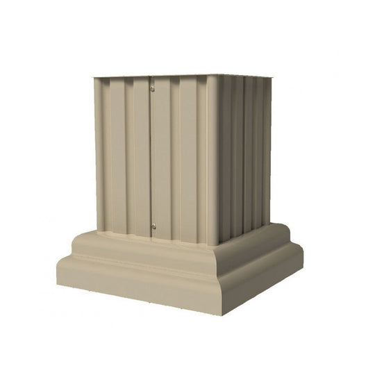 Classic Decorative Pillar Pedestal Cover (Short) for CBU Type 3, 4 and 6 - vogueP114 - Select Commercial Mailboxes